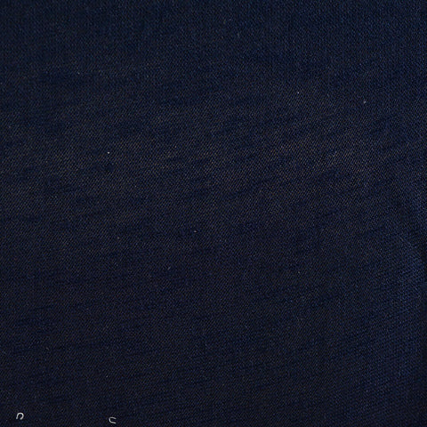 Jacquard 100% Polyester Knit Fabric, 155 gsm, 150 cm — Navy