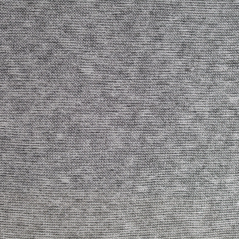 Grey Marl Chunky Knit, Viscose, 245 gsm