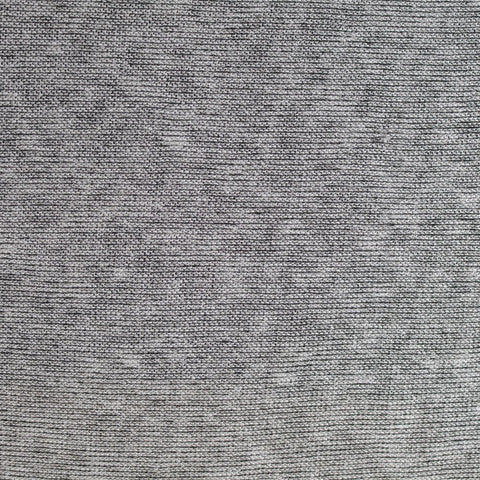 Grey Marl Chunky Knit, Viscose, 245 gsm