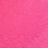 Pink Openwork Jersey Knit, Polyester