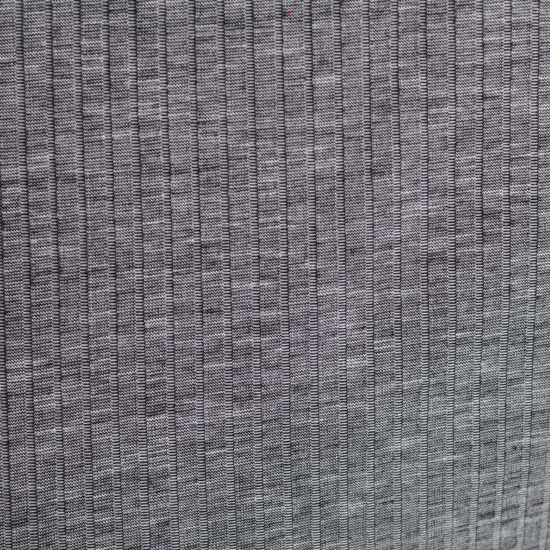 Grey Marl Knit, Poly-Viscose, 195 gsm
