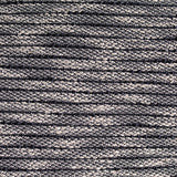 Dark Grey Textured-Stripe French Terry — texture