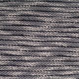Dark Grey Textured-Stripe French Terry