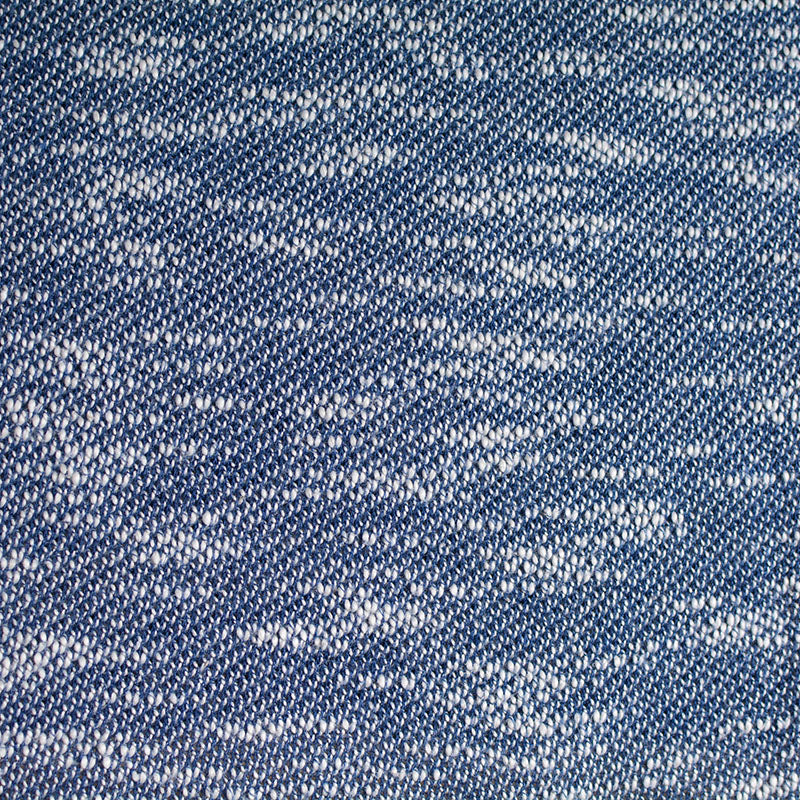 Blue Marl French Terry, Poly-Cotton, 195 gsm