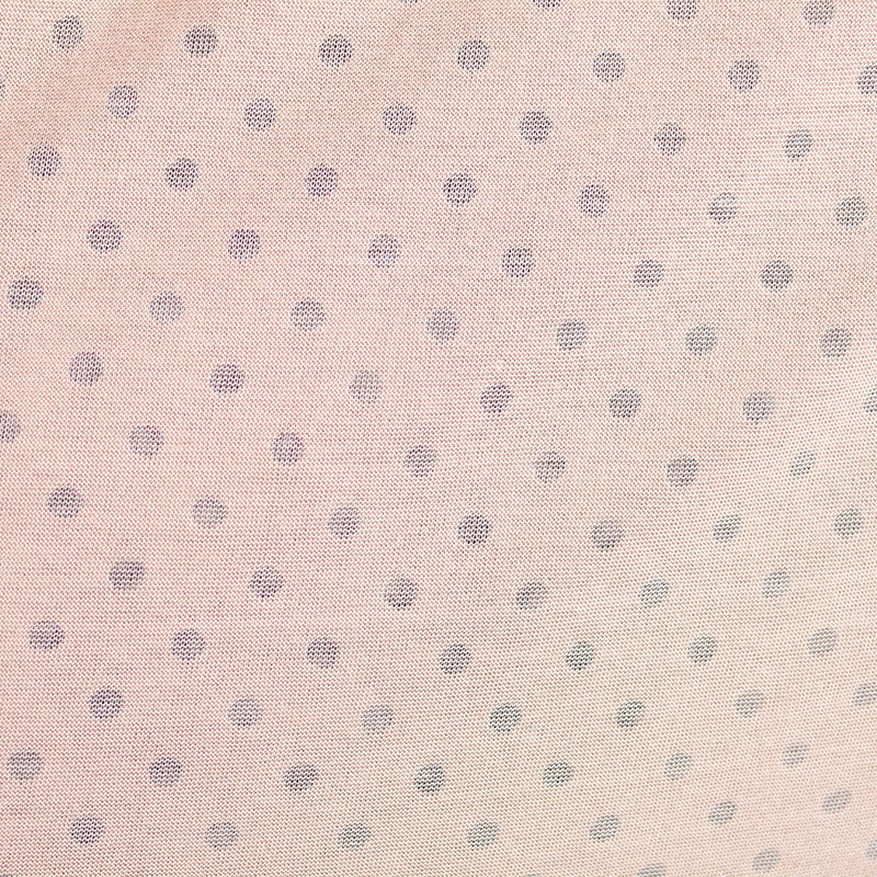 Pink Dots Knit, Poly-Viscose