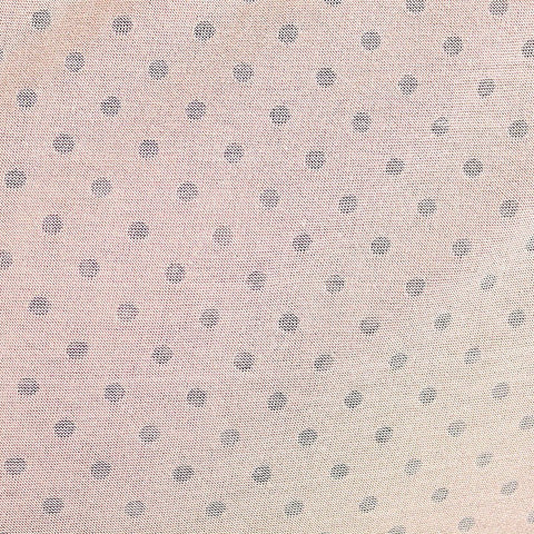 Pink Dots Knit, Poly-Viscose