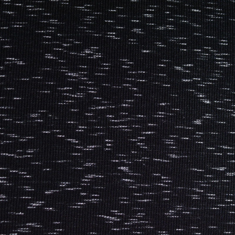 Black Marl Jacquard, Cotton