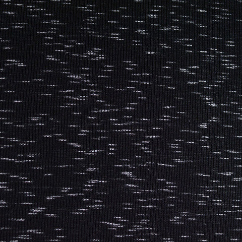 Black Marl Jacquard, Cotton