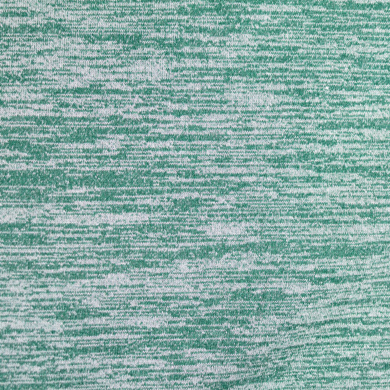 Green Marl Chunky Knit, Viscose-Poly, 210 gsm