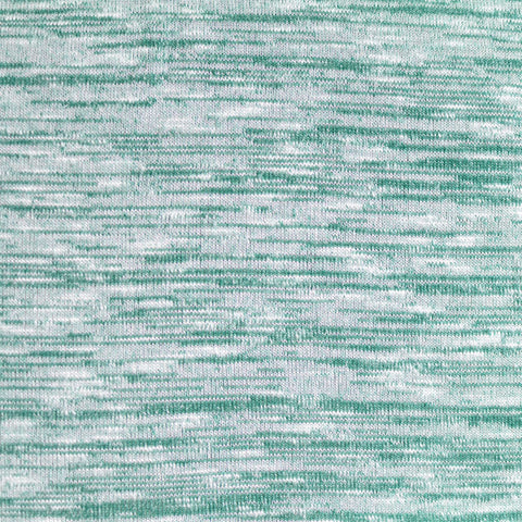 Green Marl Knit, Viscose-Poly, 180 gsm