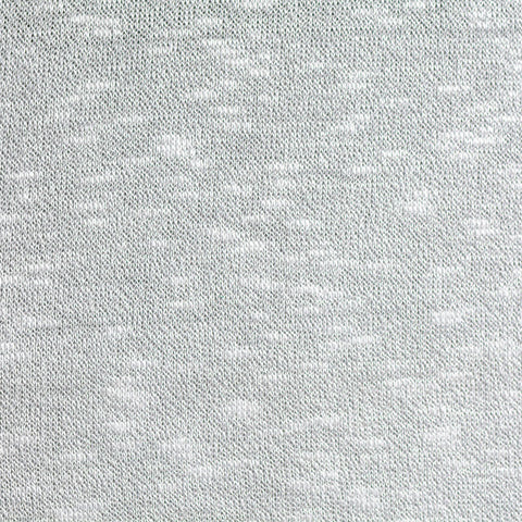 Light Grey Marl Jersey Knit, Polyester, 143 gsm