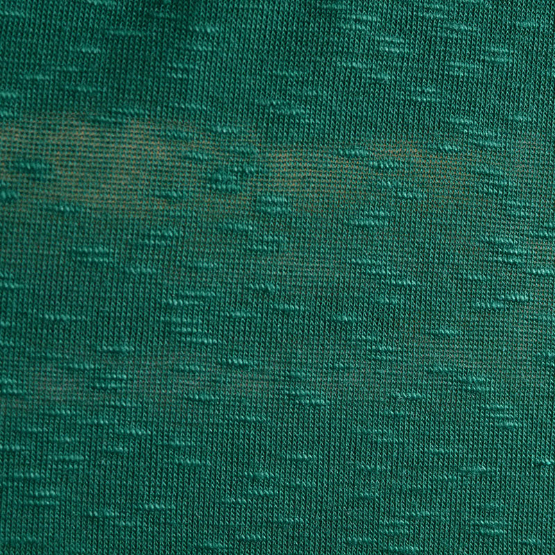 Emerald Horizontal-Dash Jersey Knit, Polyester
