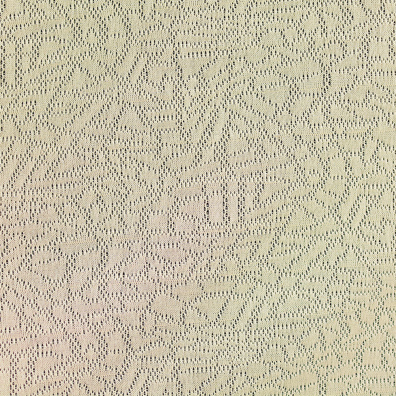 Light Beige Openwork Jacquard, Polyester