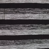 Black Horizontal-Stripe Jacquard, Polyester