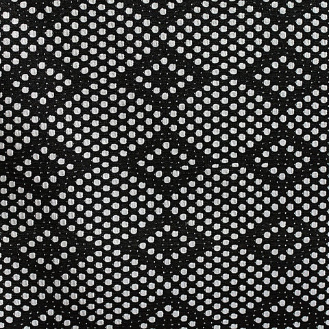White Dots Jacquard, Polyester, 180 gsm