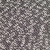 Black Geometric Jacquard, Cotton-Poly