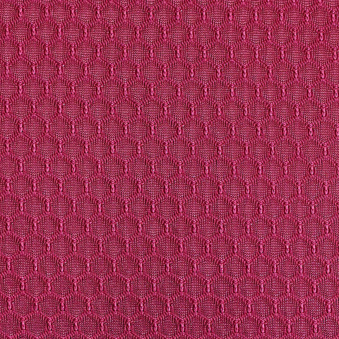 Magenta Tone-on-Tone Diamond Jersey Knit, Polyester