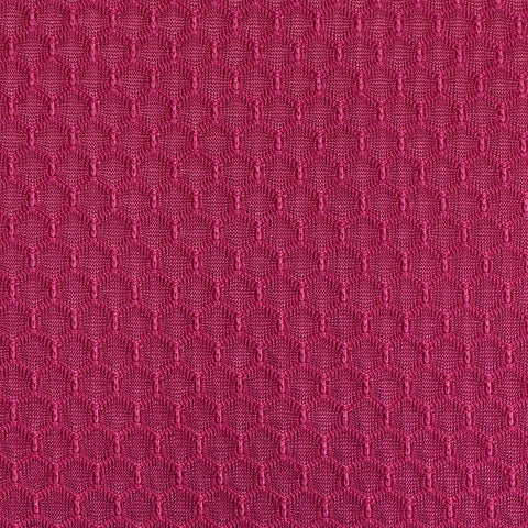 Magenta Tone-on-Tone Diamond Jersey Knit, Polyester