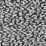 Black Abstract-Animal Print Chunky Knit, Poly-Cotton — texture