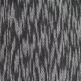 Jacquard Slub Polyester Cotton Stretch Chunky Knit Fabric, 188 gsm, 170 cm — Grey — texture