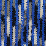 Blue Vertical-Stripe Poplin, Cotton — texture