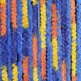 Blue Vertical-Stripe Poplin — texture