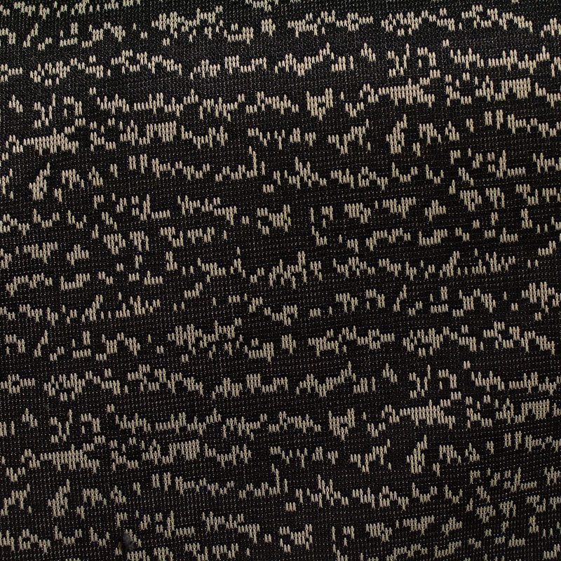 Black Flecks Jacquard, Polyester, 280 gsm, 172 cm