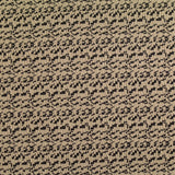 Black Abstract Jacquard, Polyester