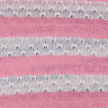 Polyester Cotton Blend Stretch Chunky Knit Fabric, 260 gsm, 160 cm — Pink
