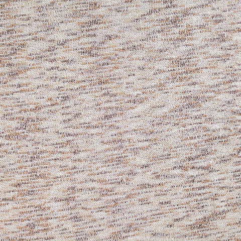 Light Beige Marl French Terry, Cotton-Poly, 224 gsm