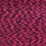 Bright Pink Marl Knit, Cotton-Poly