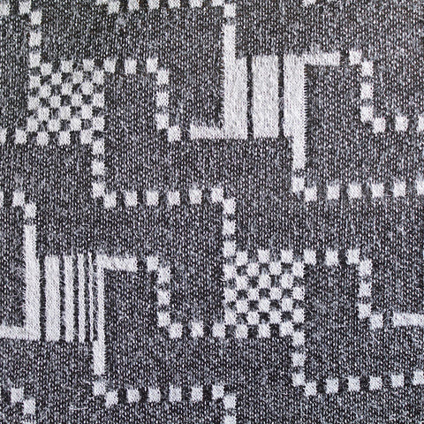 White Lines Chunky Knit, Cotton-Poly