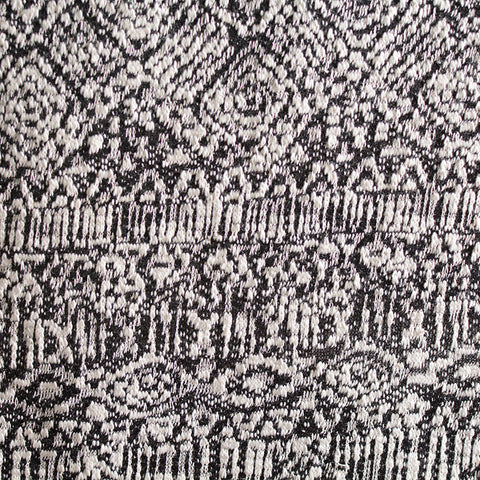 Cotton Polyester Chunky Knit Fabric, 230 gsm, 160 cm — Grey