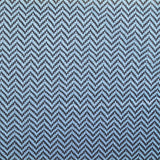 Light Blue Chevron Chunky Knit, Nylon-Poly