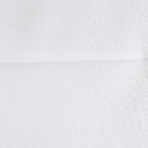 100% Polyester Woven Fabric, 185 gsm, 150 cm — White