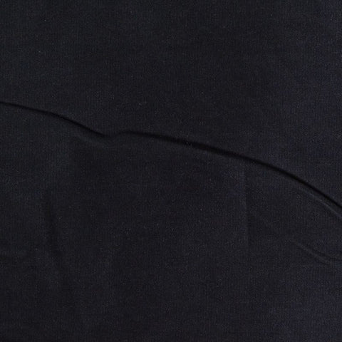 100% Nylon Peachskin Fabric, 115 gsm, 150 cm — Black
