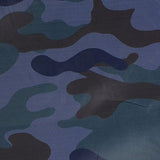 Blue Camo Woven, Polyester — texture