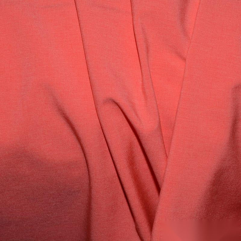 Polyester Stretch Woven Fabric, 130 gsm, 152 cm — Red