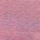 Pink Horizontal-Stripe Knit, Poly-Viscose — texture