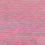 Pink Horizontal-Stripe Knit, Poly-Viscose