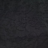 Dark Grey Floral Jacquard, Polyester