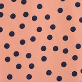 Navy Dots Chiffon — texture