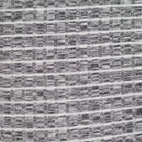 Grey Marled-Check Knit, Viscose-Poly