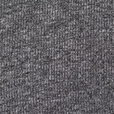 Black Marl Rib Knit, Viscose-Poly