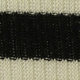 Black Horizontal-Stripe Jacquard, Poly-Viscose — texture