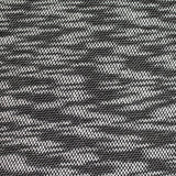 Black Marl Knit, Poly-Cotton — texture