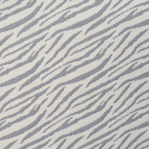Grey Zebra Jacquard, Acrylic-Poly