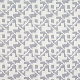 White Geometric Jacquard, Acrylic-Poly — texture