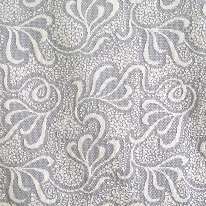 White Leaf Jacquard, Acrylic-Poly