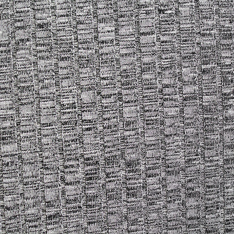 Heathered Grey Marl Knit, Viscose-Poly